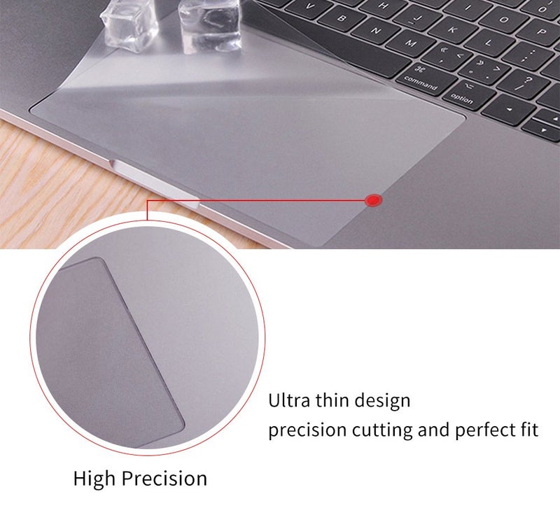 CaseBuy MacBook Air Trackpad Cover Protector for 2021 2020 Release MacBook Air 13 Inch with Touch ID Model A2337(M1) A2179 A1932 Clear Anti-Scratch Trackpad Skin - Image 5